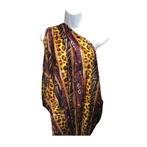 MAINSTREAM BEACH COVER UP SHEER MINI LONG SARONG SKIRT DRESS WRAP BIKINI LADIES
